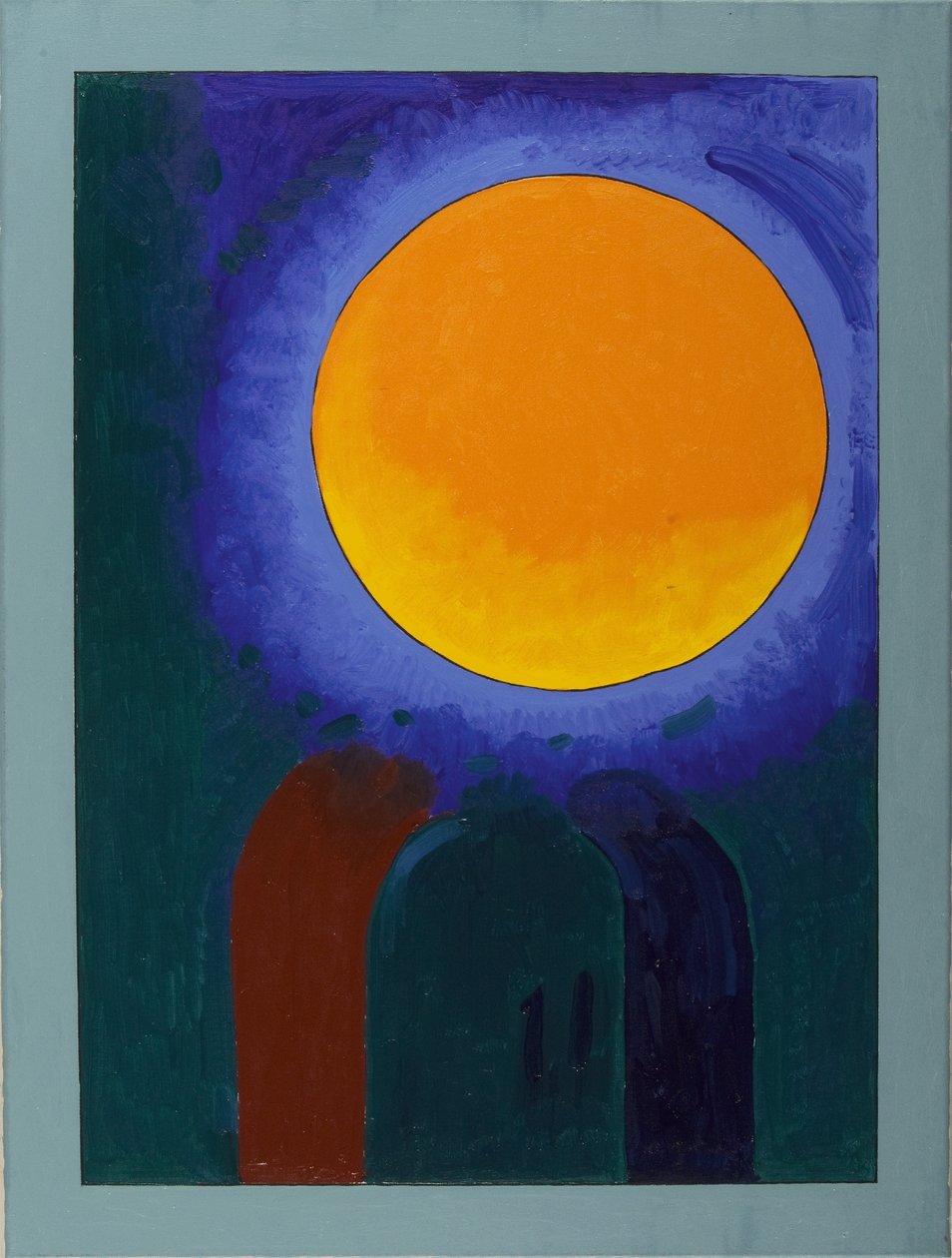 Deux rats musqués sous la lune, 2008 - Jan Groneberg