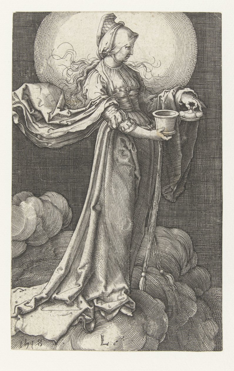Marie Madeleine dans les nuages - Jan Harmensz. Muller (manner of)