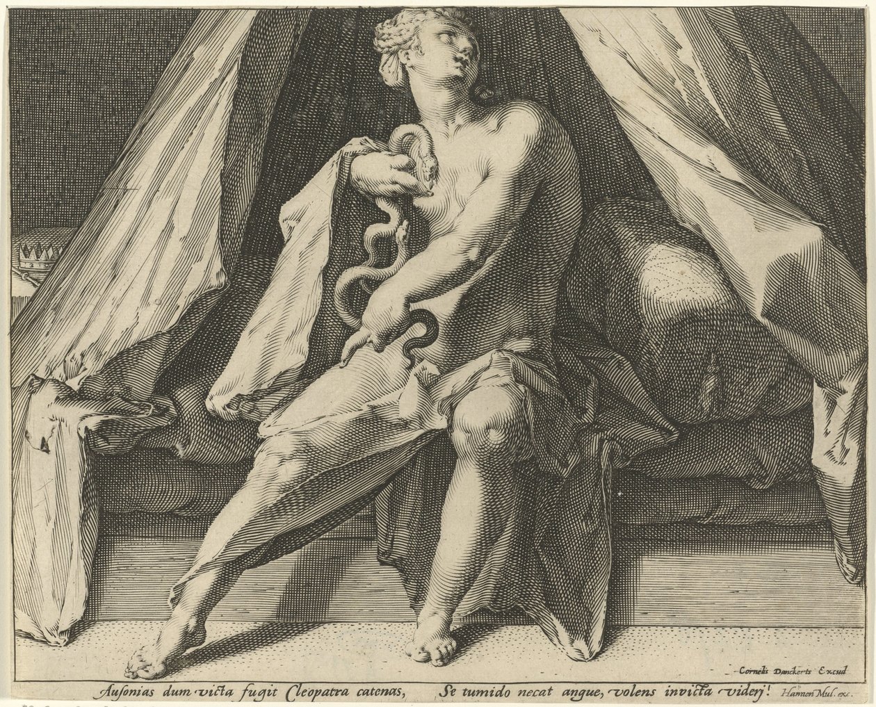 Mort de Cléopâtre - Jan Harmensz. Muller