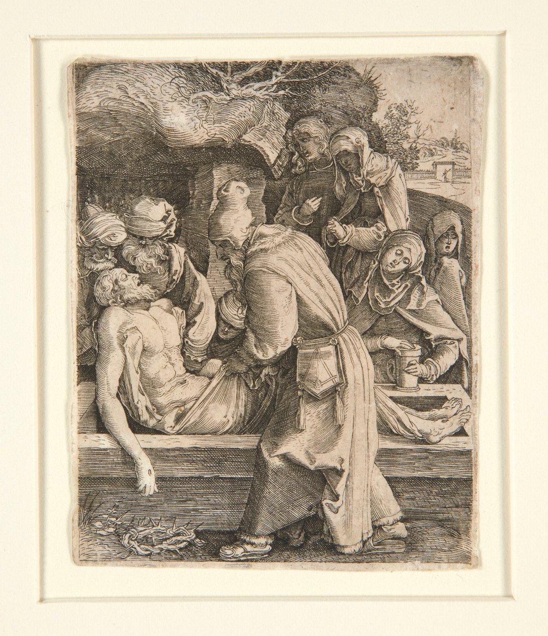Mise au tombeau, de La Passion - Jan Harmensz. Muller