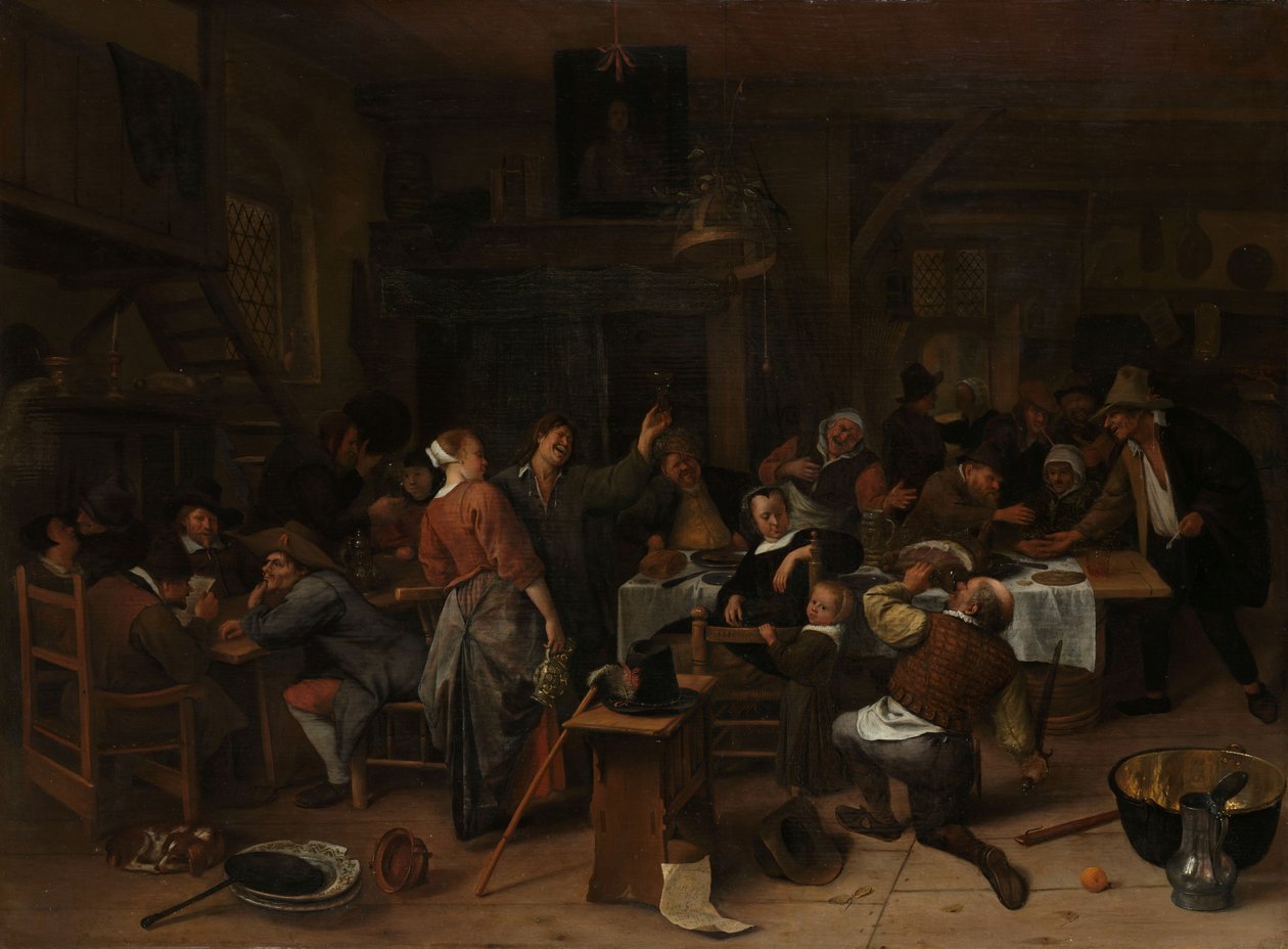 Jour du Prince | Jan Havicksz. Steen | Estampe d'art