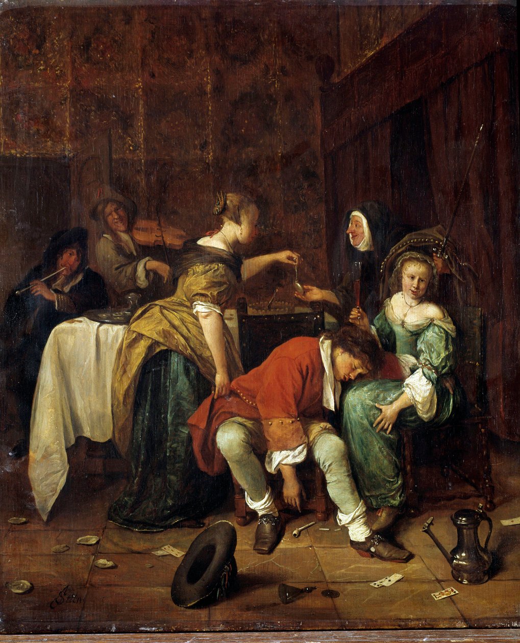 La mauvaise compagnie - Jan Havicksz. Steen