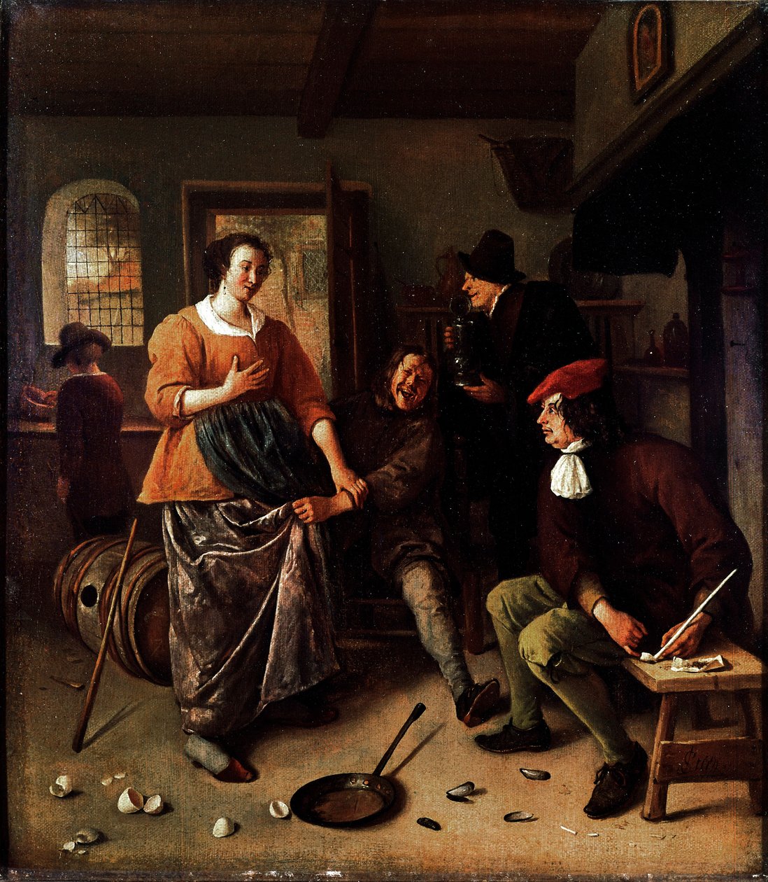 Les œufs cassés (à l