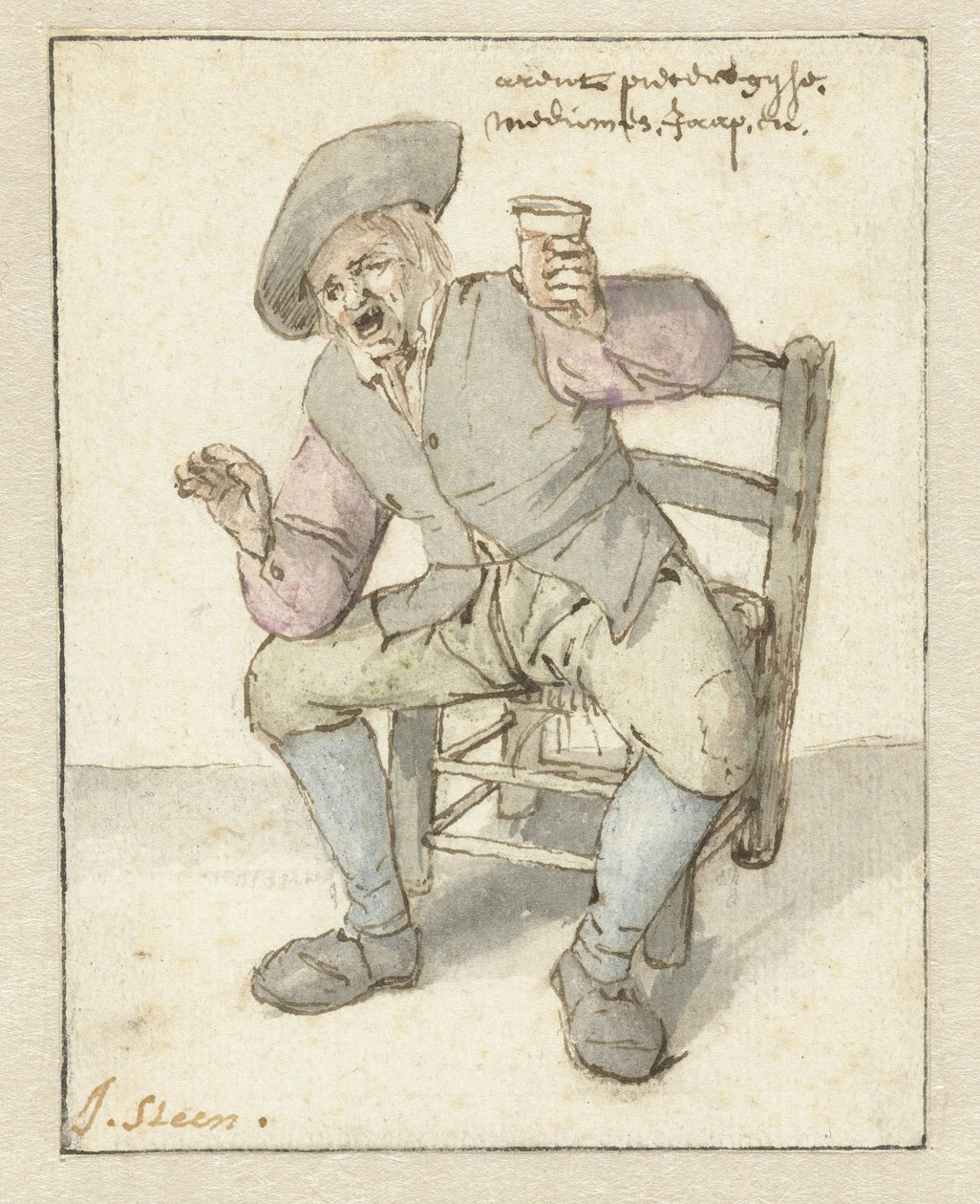 Paysans chantant - Jan Havicksz. Steen