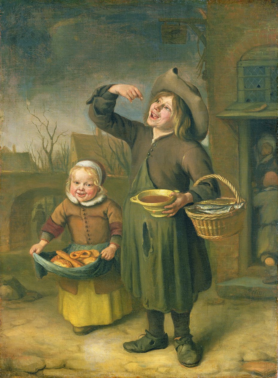 Le Mangeur de sirop (Un garçon léchant du sirop) - Jan Havickszoon Steen