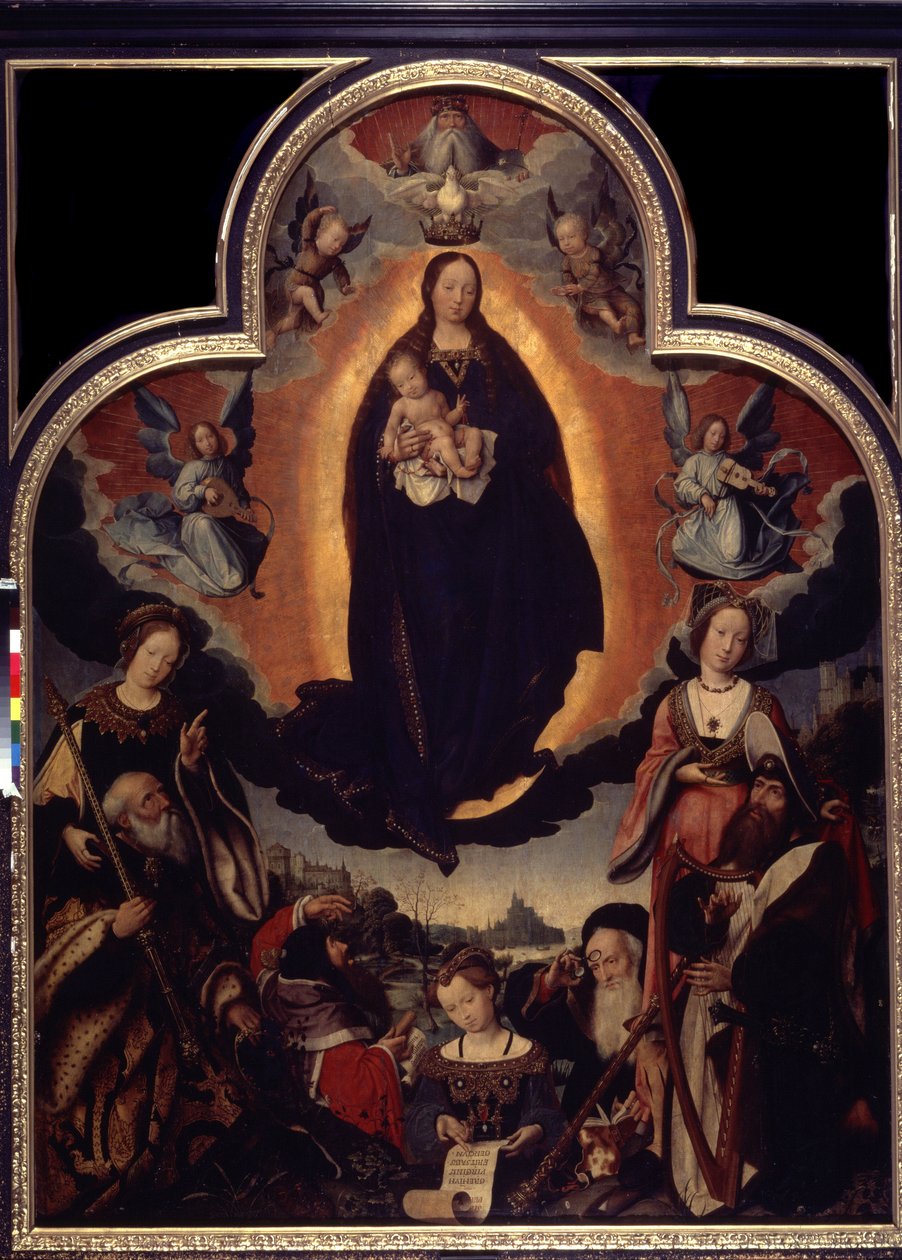 La Vierge en Gloire - Jan II Provost