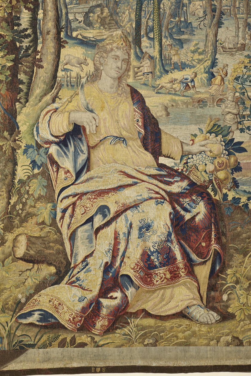 Pomone (détail), de Vertumne et Pomone - Jan II Raes