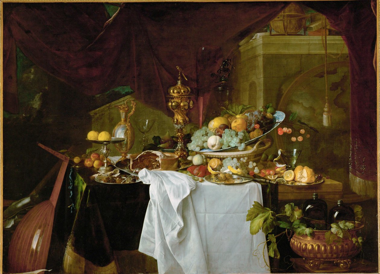 Dessert. Nature morte ... - Jan Jansz de Heem
