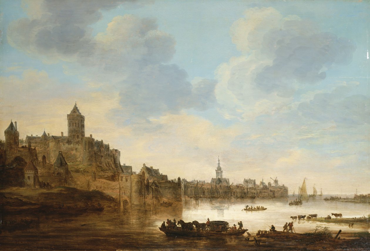Une ville sur les rives d