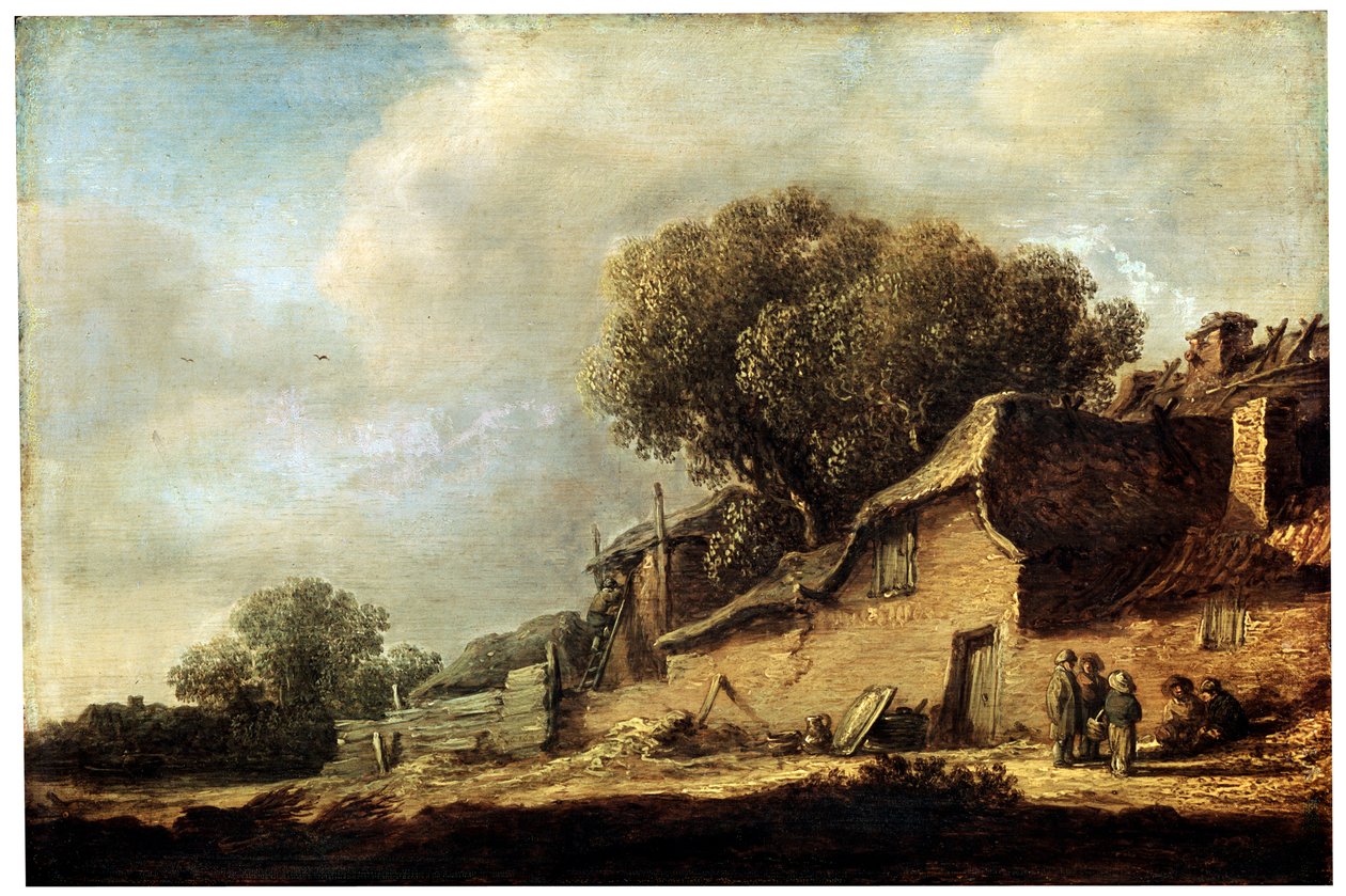 Paysage avec une chaumière paysanne, 1631 - Jan Josephsz van Goyen