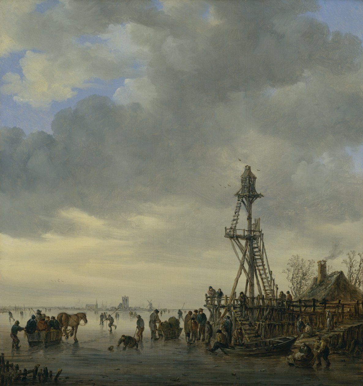 Le Quai - Jan Josephsz van Goyen