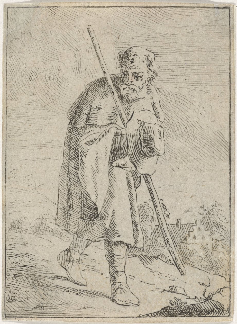 Promeneur - Jan Lauwryn Krafft (I)