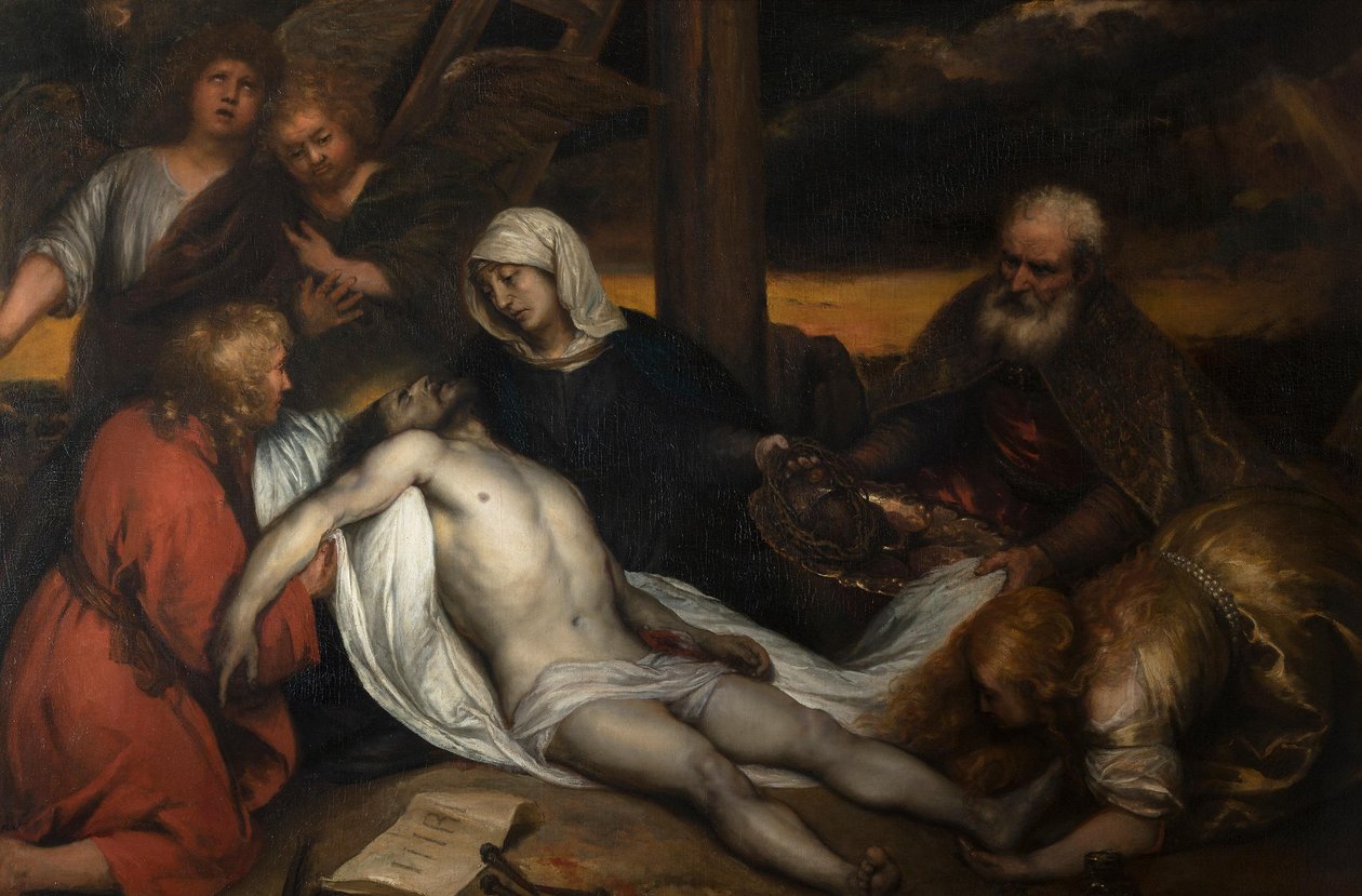 Lamentation sur le Christ - Jan Lievens