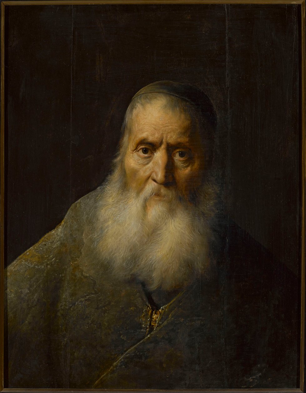 Vieil homme coiffé d