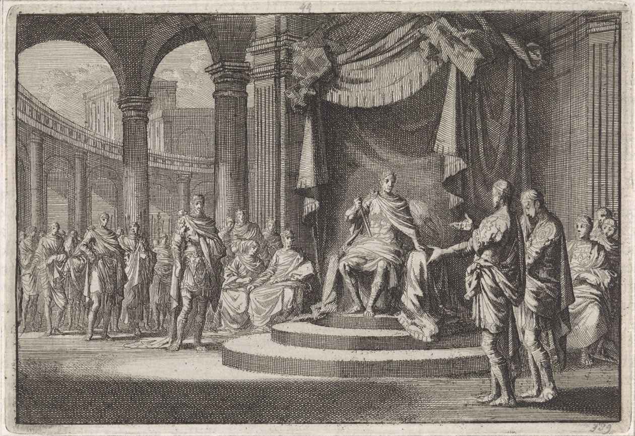 Alexandre et Aristobule se justifient devant l