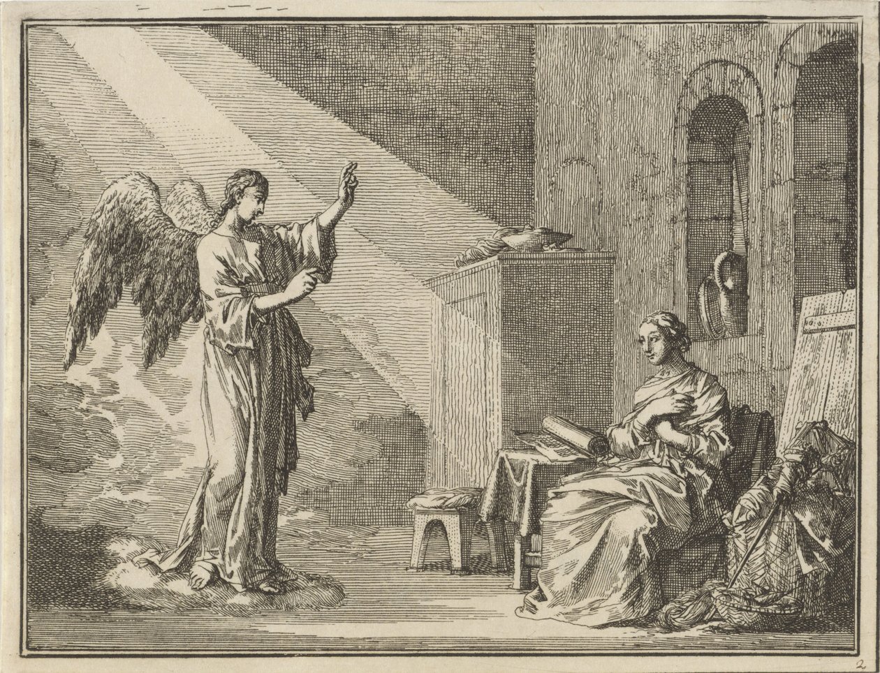 Annonciation - Jan Luyken