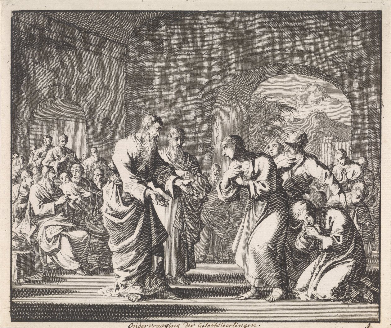 Catéchèse de cinq croyants - Jan Luyken
