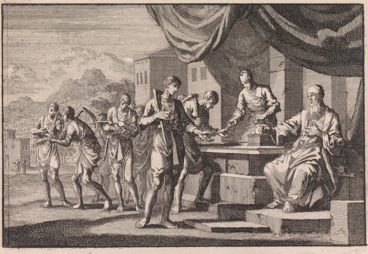 Parabole des ouvriers de la vigne - Jan Luyken