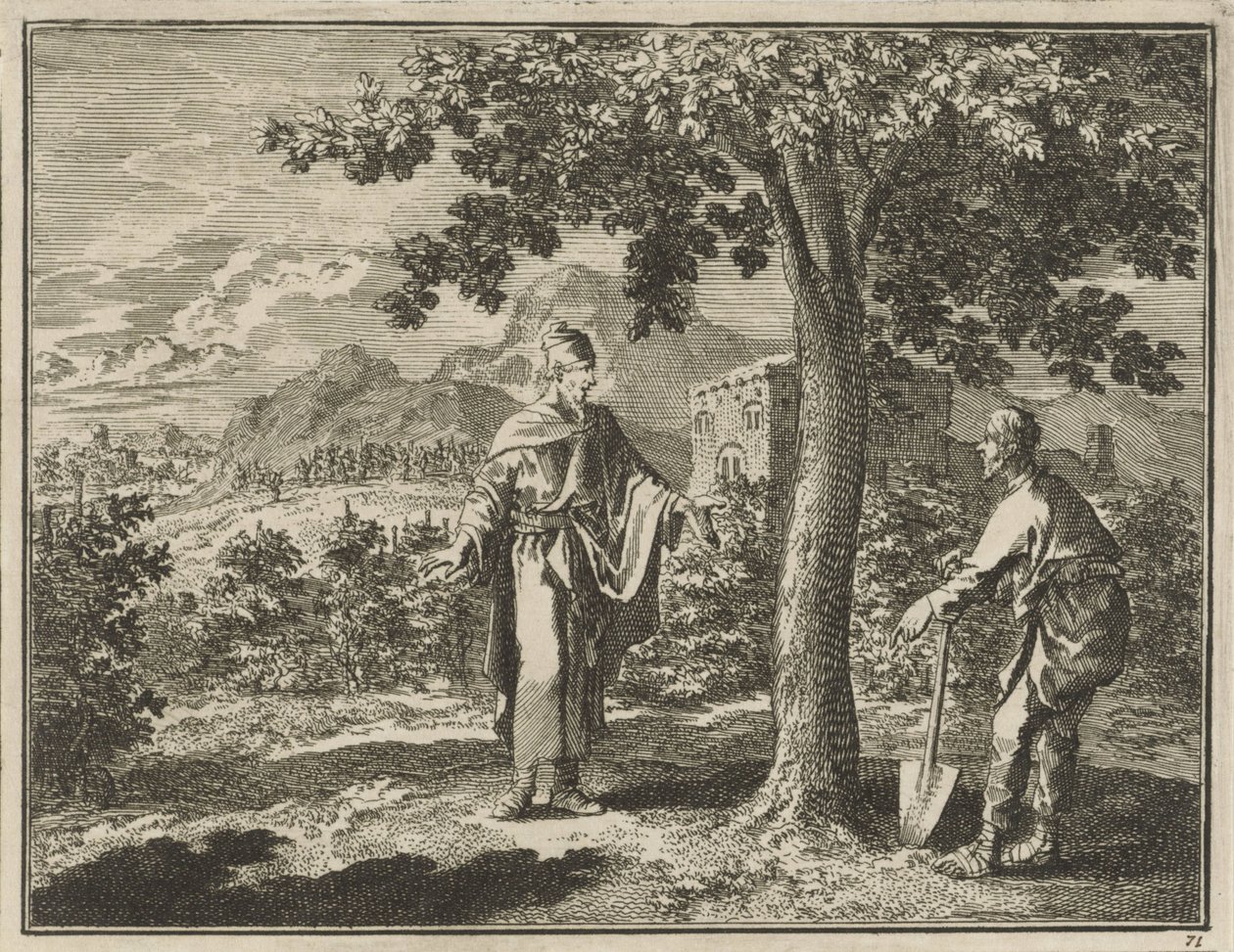 Parabole du figuier stérile - Jan Luyken