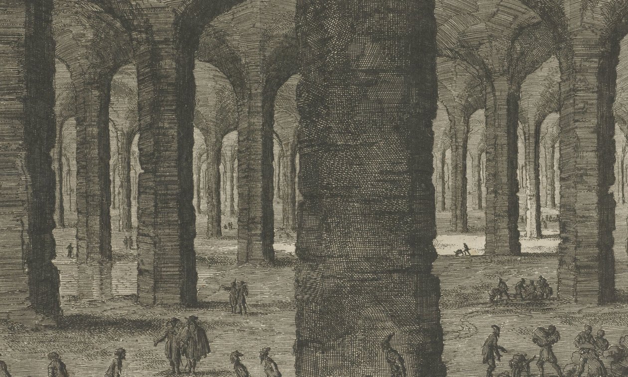 Carrières de calcaire sous le Sint-Pietersberg - Jan Luyken