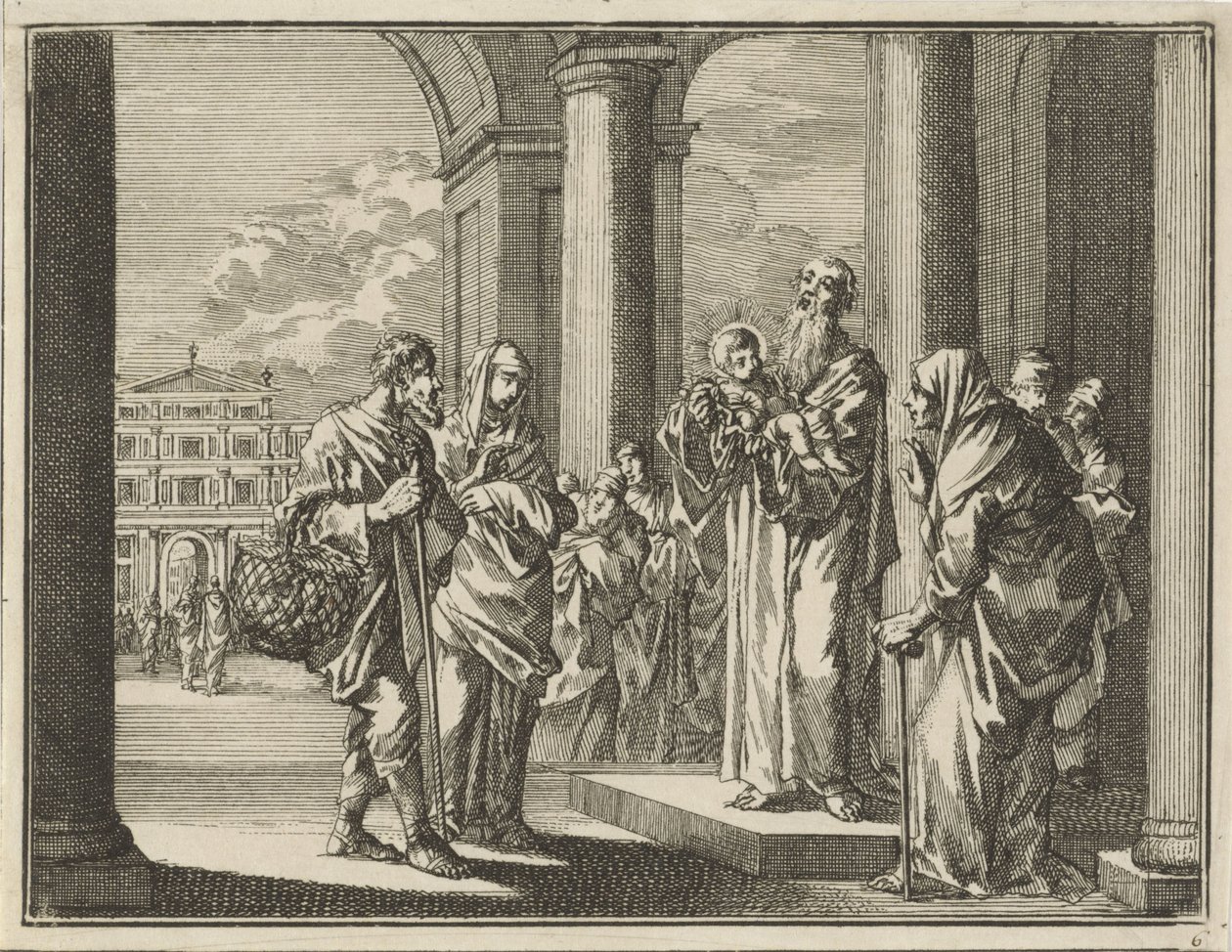 Présentation du Christ au Temple - Jan Luyken