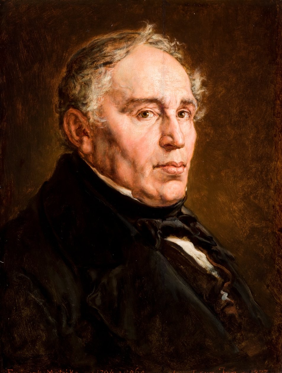 Portrait de Franciszek Matejko, le père de l