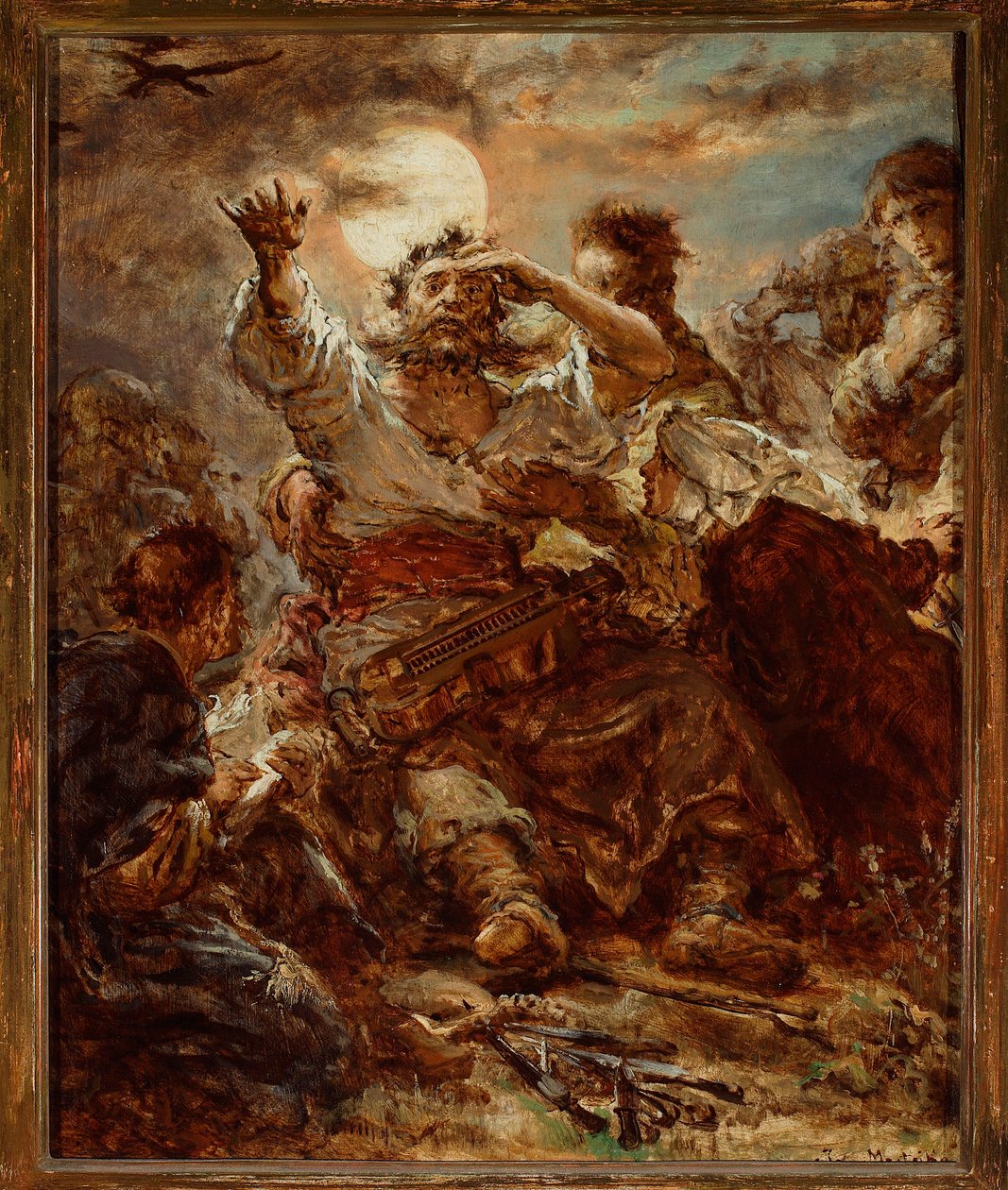 Esquisse pour le tableau « Wernyhora » - Jan Matejko