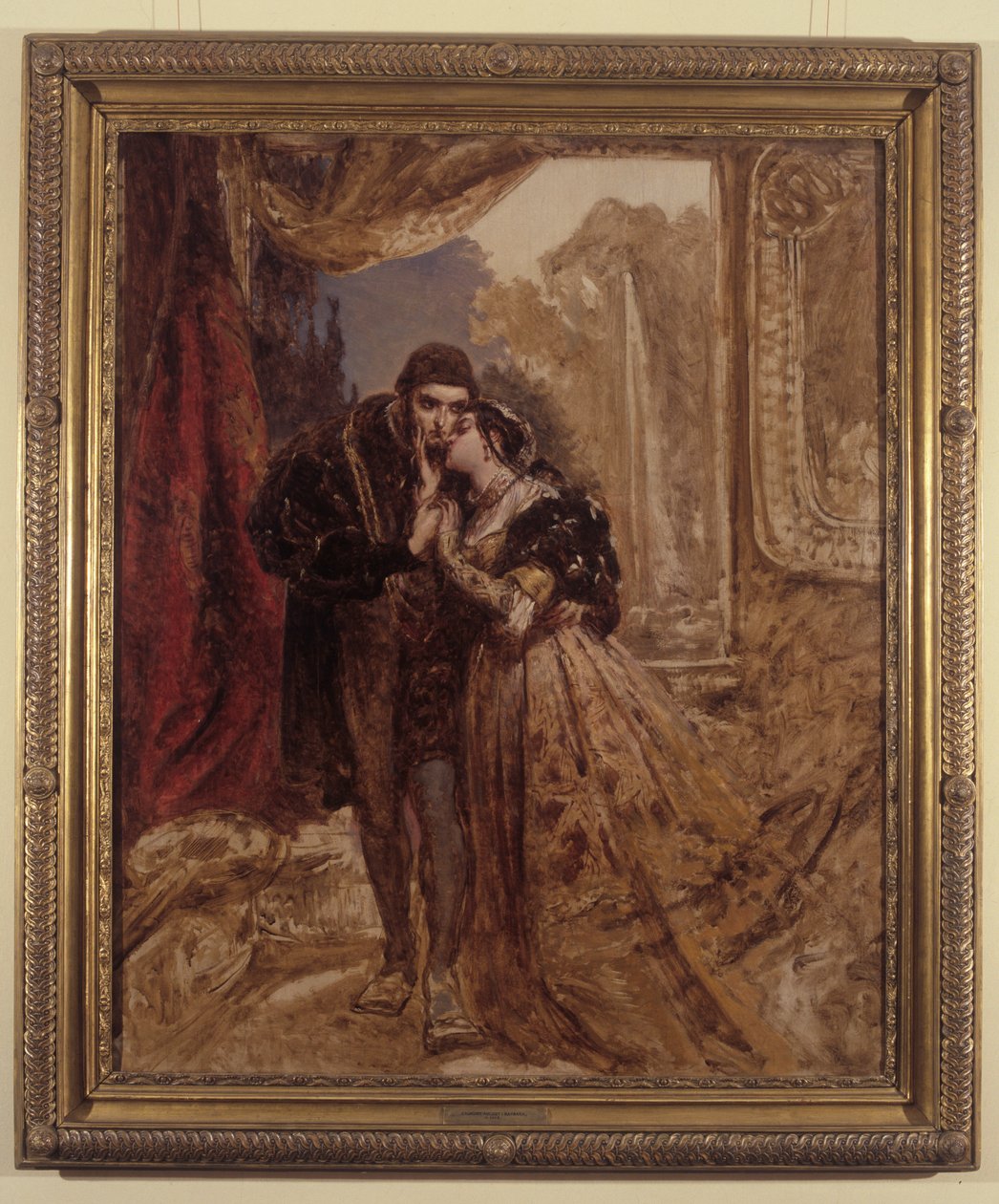 Sigismond Auguste et Barbara Radziwiłł - Jan Matejko