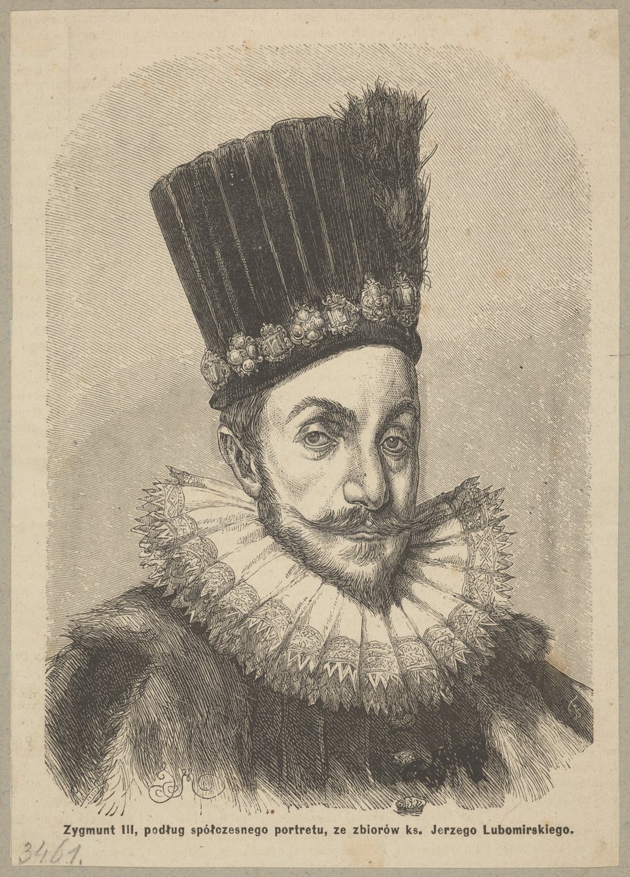 Sigismond III Vasa (1566-1632), roi de Pologne et grand-duc de Lituanie de 1587 à 1632 - Jan Matejko