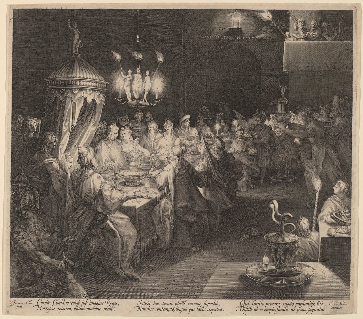 Le festin de Balthazar - Jan Muller
