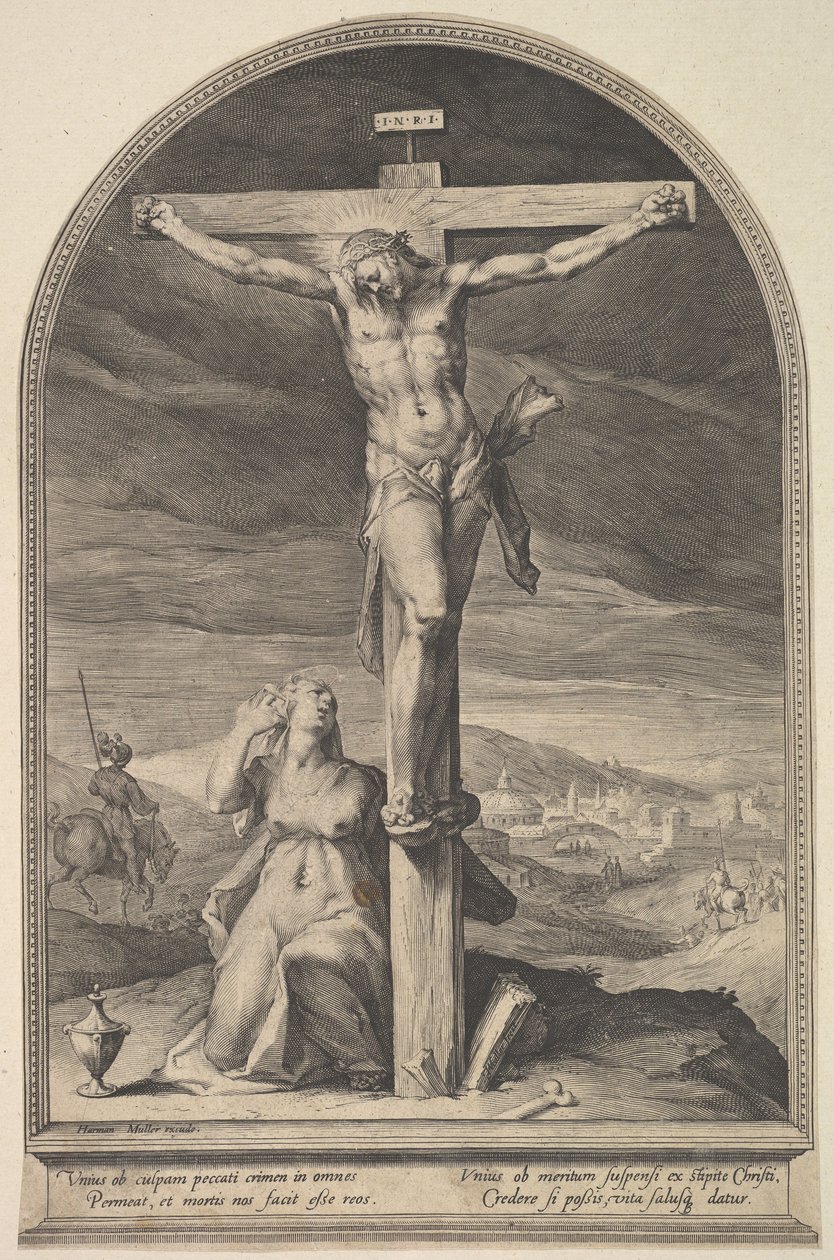 Sainte Marie-Madeleine au pied de la croix - Jan Muller