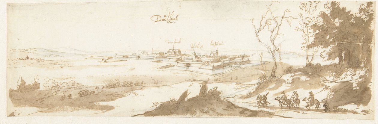 Vue de Doullens - Jan Peeters (I)