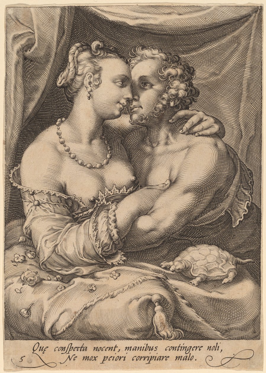 Toucher - Jan Pietersz Saenredam after Hendrik Goltzius