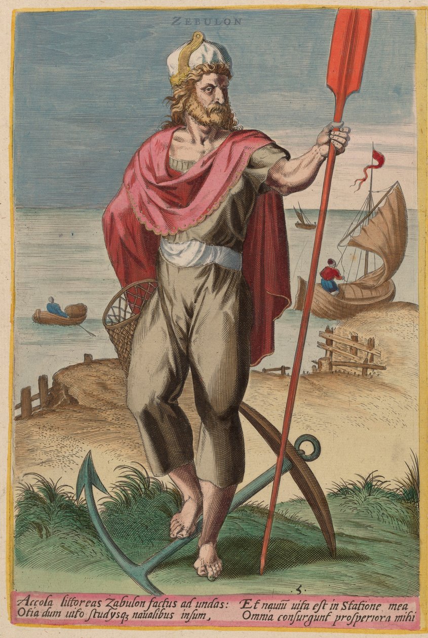 Zabulon - Jan Sadeler I after Crispen van den Broecke