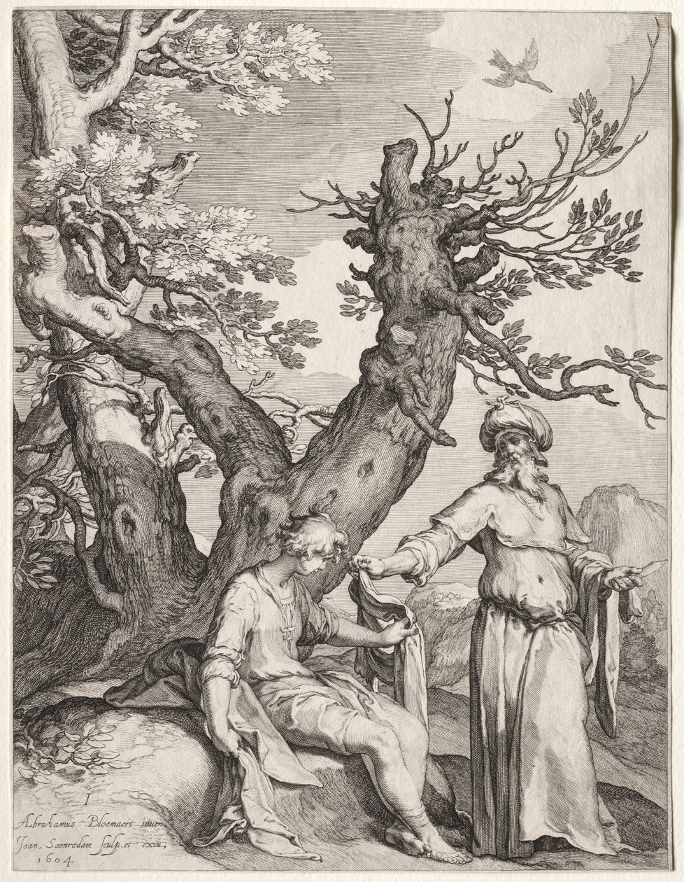 Ahija et Jéroboam - Jan Saenredam