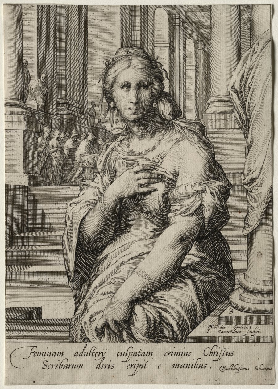 Héroïnes du Nouveau Testament : La femme prise en flagrant délit d
