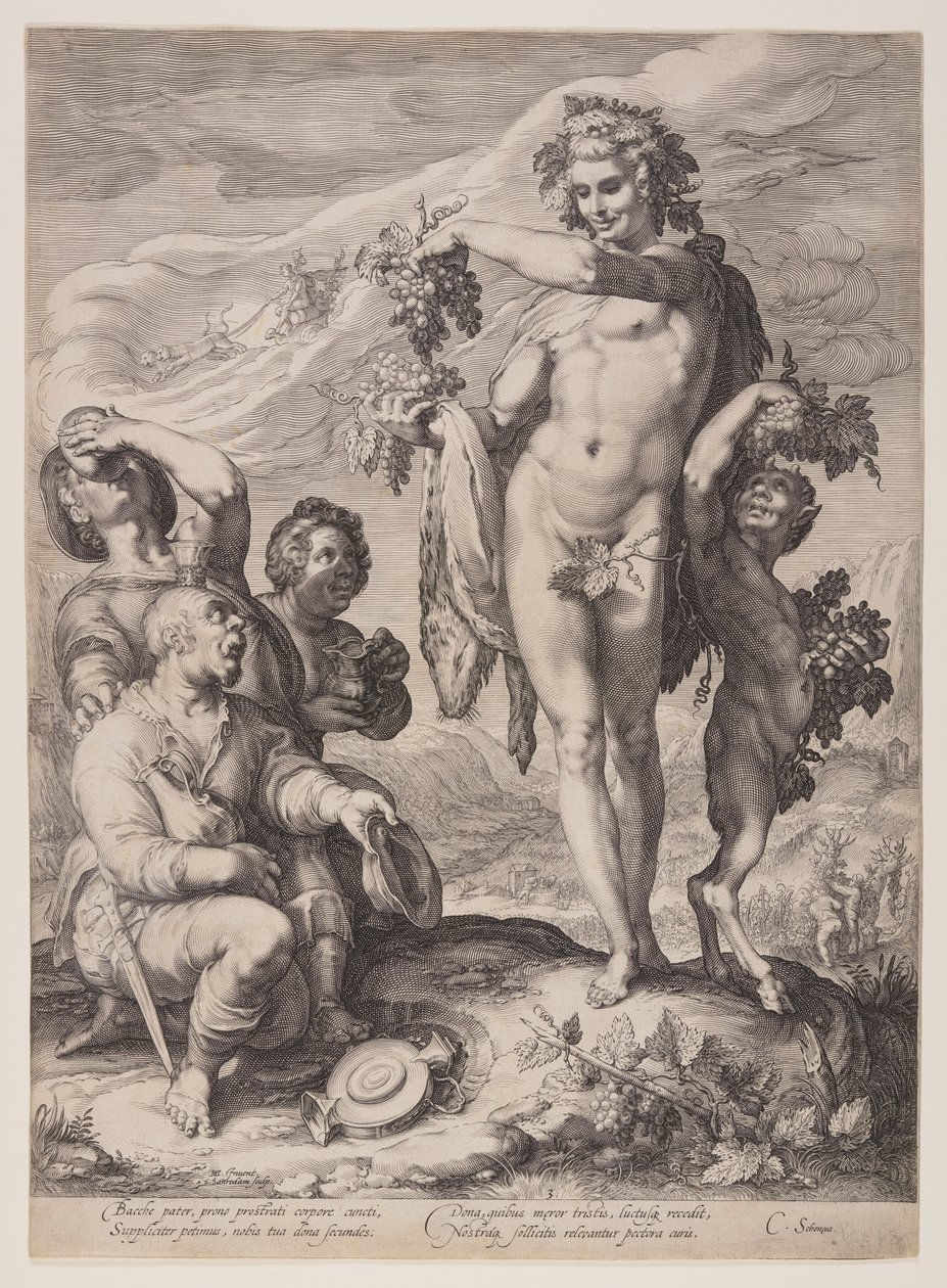 Hommage à Bacchus - Jan Saenredam