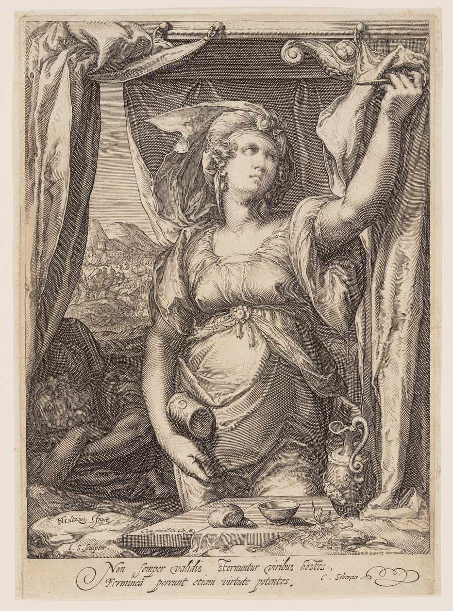 Jaël et Sisera - Jan Saenredam