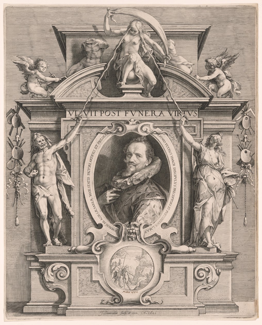 Portrait de Hans von Aachen - Jan Saenredam