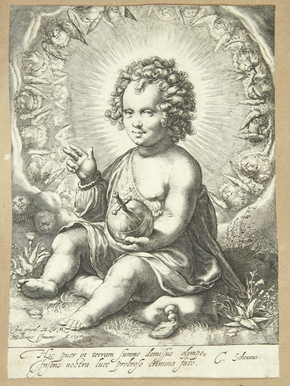 Salvator Mundi - Jan Saenredam