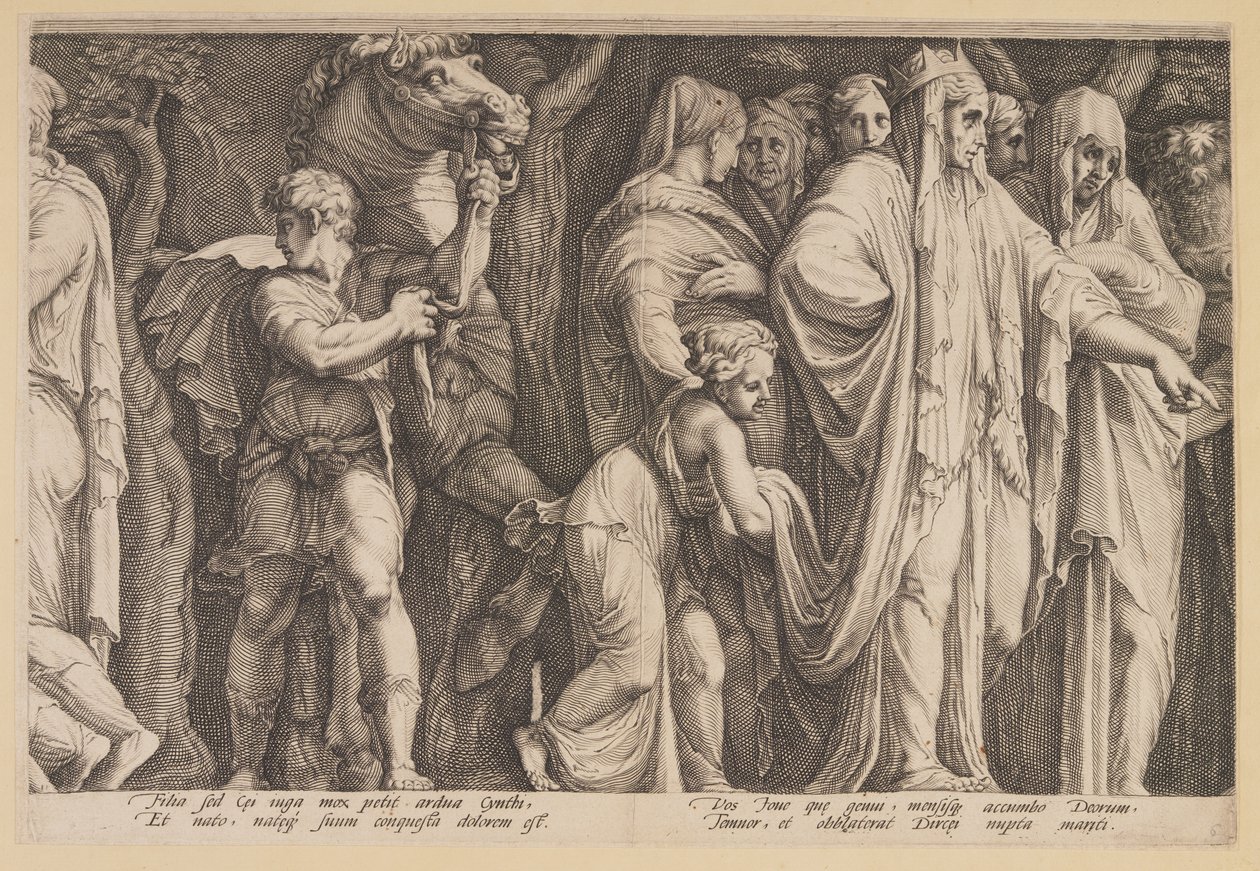 Le châtiment de Niobé (planche 6) - Jan Saenredam
