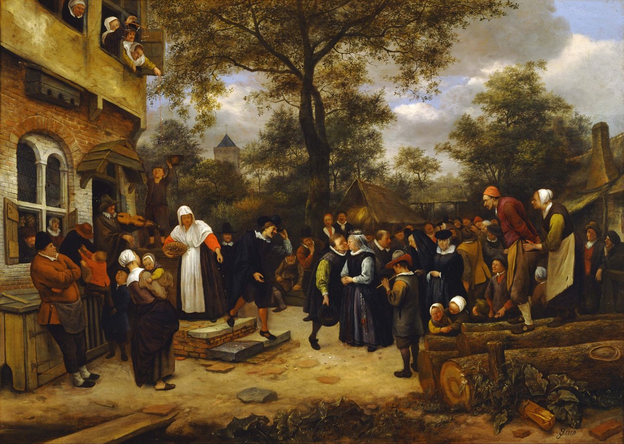 Mariages dans les villages - Jan Steen