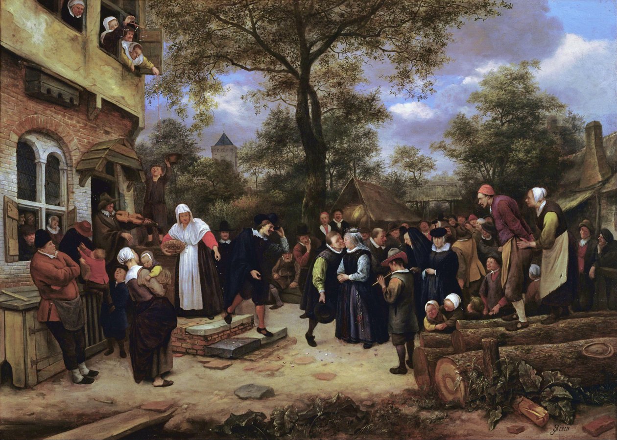 Mariages dans les villages - Jan Steen