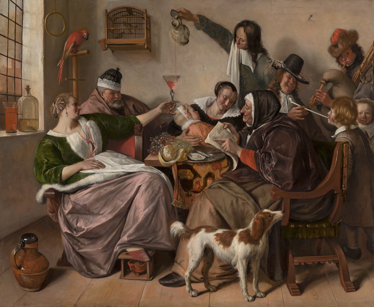 «Tel chantent les vieux, tels sifflent les jeunes» - Jan Steen