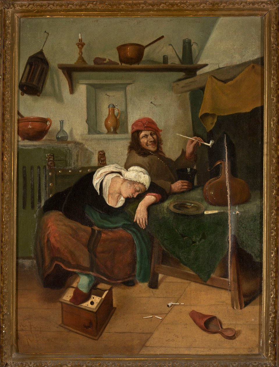 Femme ivre - Jan Steen