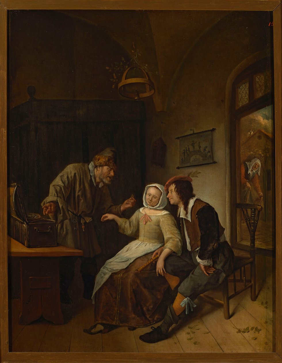 Le choix entre la jeunesse et la richesse - Jan Steen