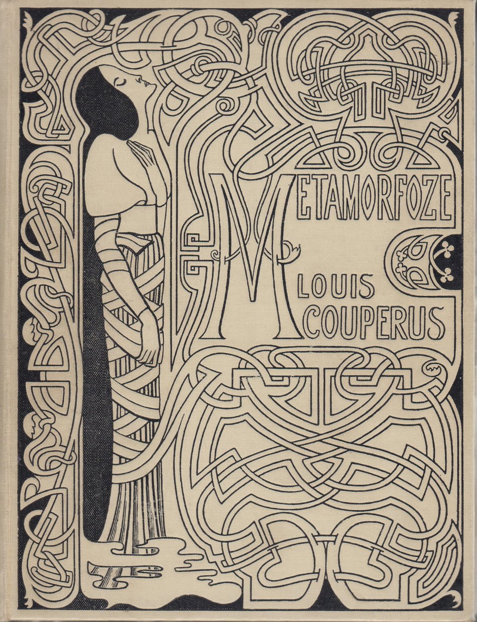 Conception de couverture Metamorfoze par Louis Couperus, 1897 - Jan Toorop