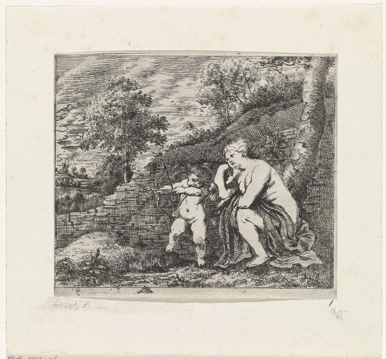 Vénus et Cupidon - Jan Thomas