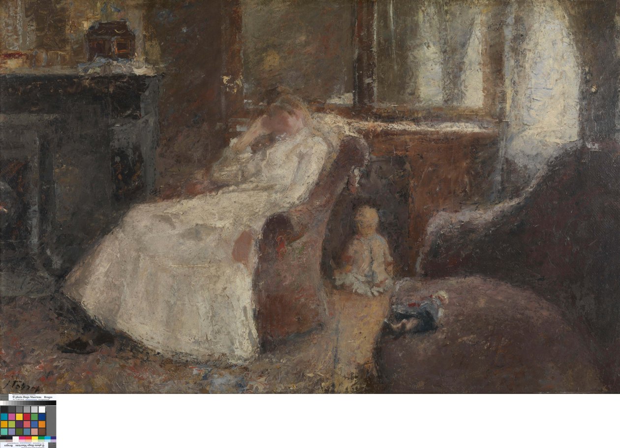 Néerlandais : Annie Hall à Lissadell, Kenley Woman_in_White - Jan Toorop