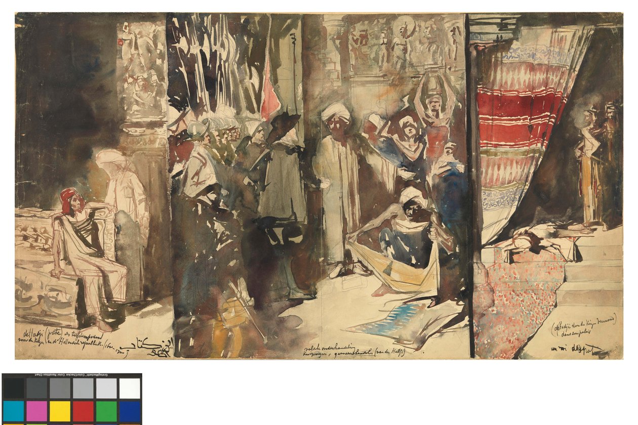 Grand triptyque indien - Jan Toorop